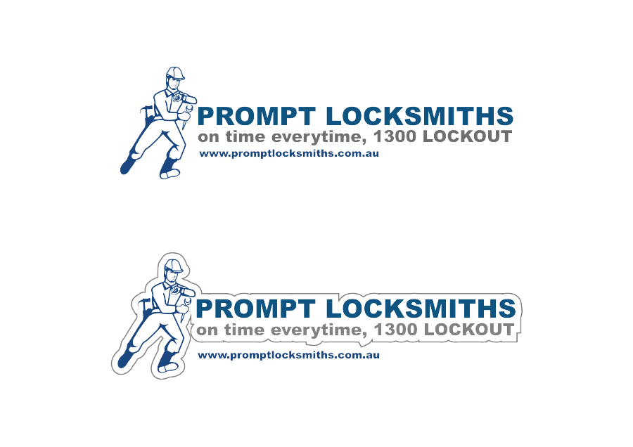 Logo Design by RetnoHandayaniDESIGNS for Prompt Locksmiths | Design #17767948