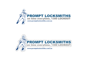 Logo Design by RetnoHandayaniDESIGNS for Prompt Locksmiths | Design: #17767948