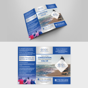 Probate Law Firm needs a redesign of an informational pamphlet  | Diseño de Flyer por TuktukiShree