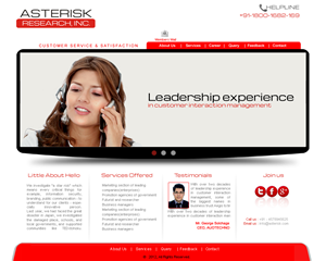 Wordpress Design by webwinner for Asterisk Research | Design: #731867
