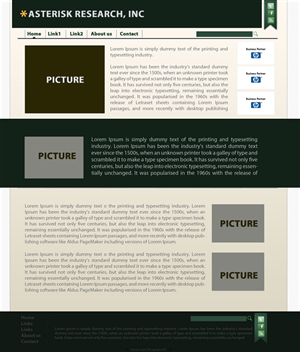 Wordpress Design by Kiwi for Asterisk Research | Design: #658402