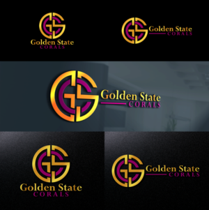 Golden State Corals  | Logo Design by mr.stanche