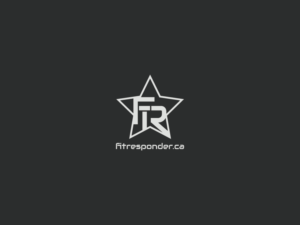 F R (then, underneath: 'fitresponder.ca') | Logo-Design von Matea