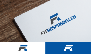 F R (then, underneath: 'fitresponder.ca') | Logo-Design von DoMadic