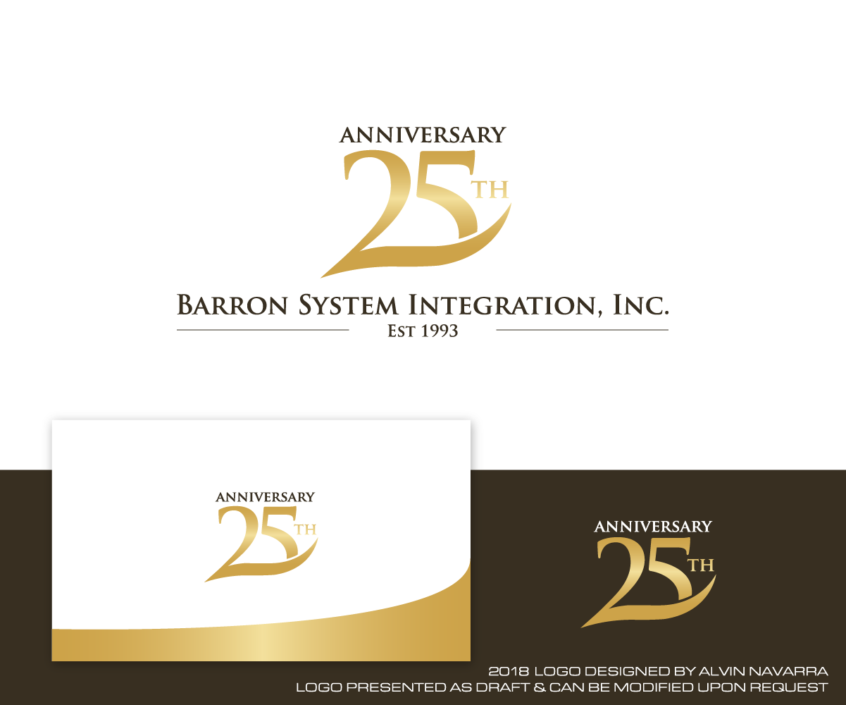 Logo Design by alvinnavarra for Barron System Integration, Inc. | Design #17655611