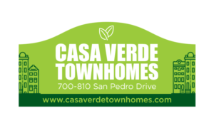 Townhome Multi-Family Property Exterior Sign | Signage Design by designhero