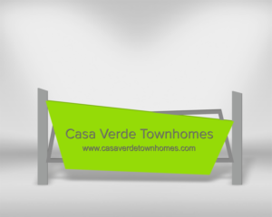 Townhome Multi-Family Property Exterior Sign | Signage Design by Maestroto