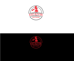 RED RIVER AUCTIONS | Design de Logo par sloba0512