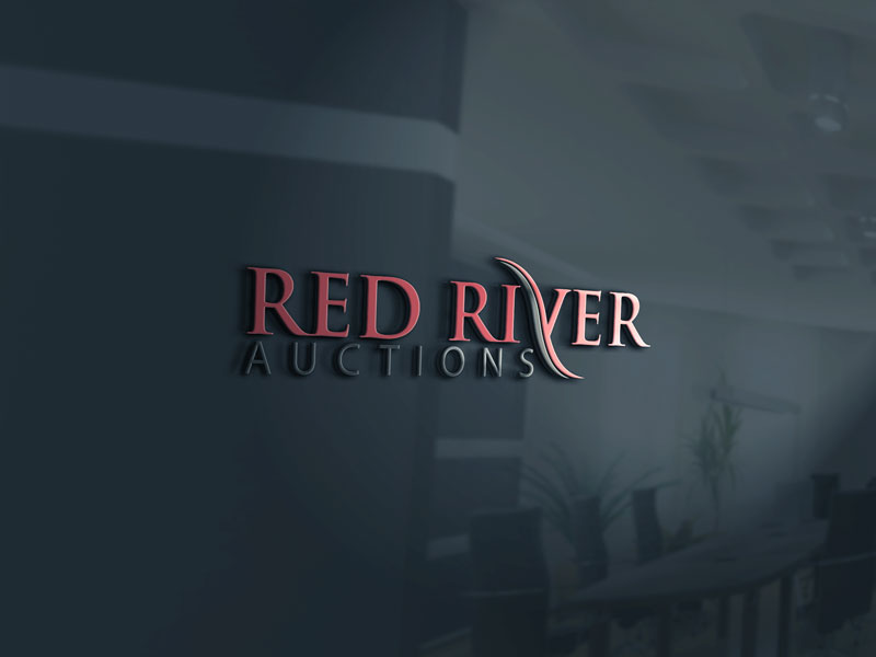 Logo Design by rocklee for Red River Auctions | Design #17623024