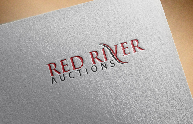 Logo Design by rocklee for Red River Auctions | Design #17623025