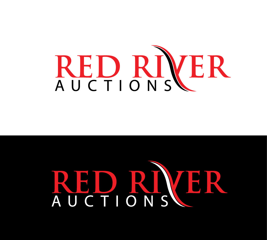 Logo Design by rocklee for Red River Auctions | Design #17623027