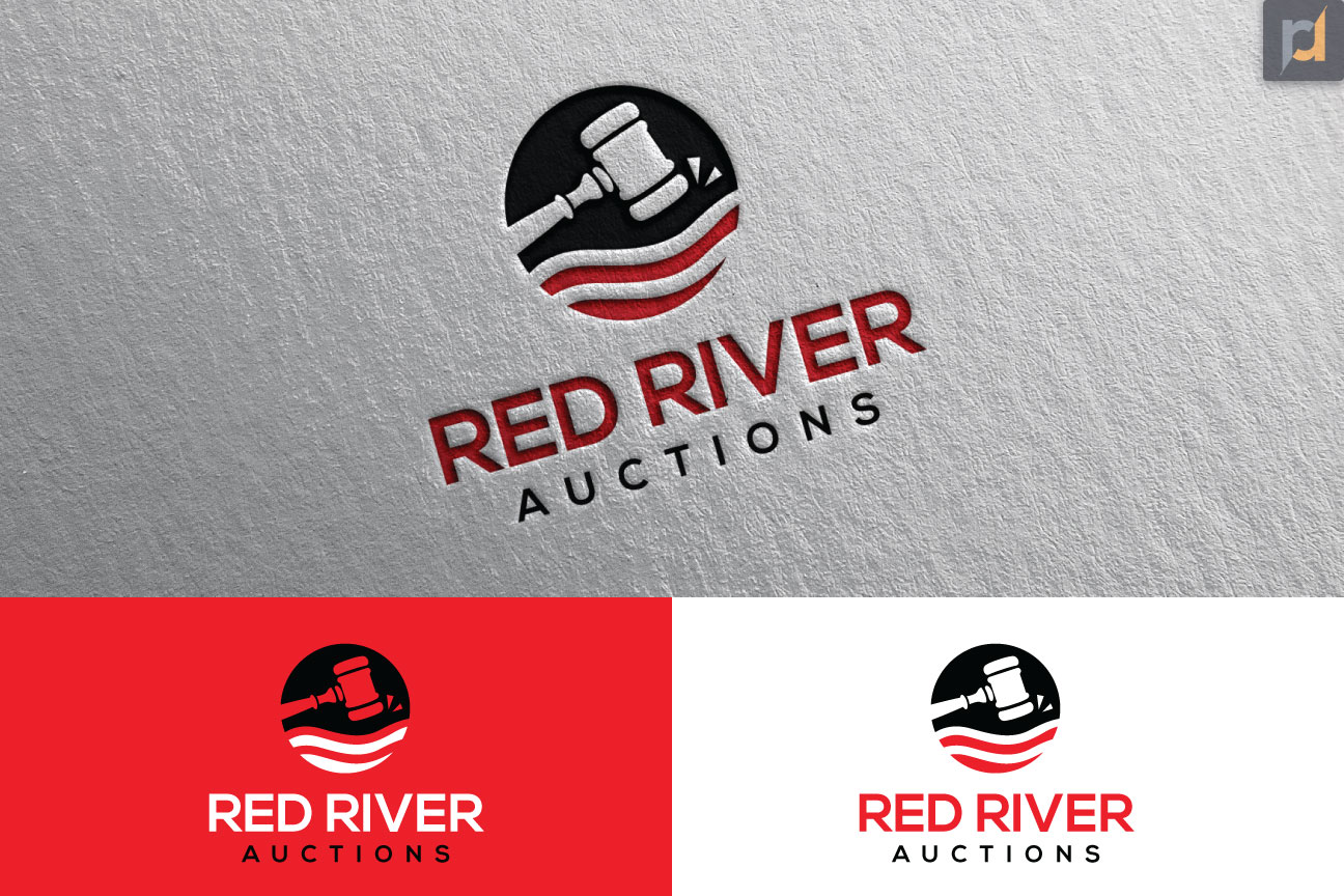 Logo Design by R.R for Red River Auctions | Design: #17595888