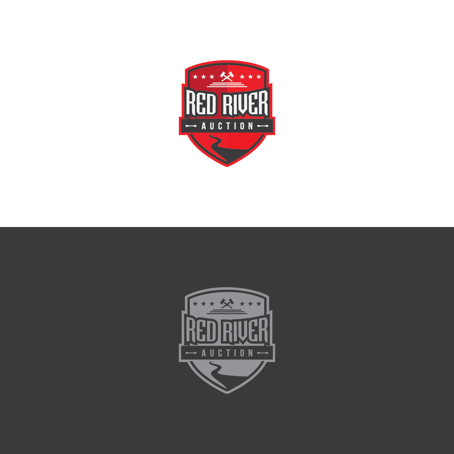 Logo Design by AktharArziki for Red River Auctions | Design #17609716