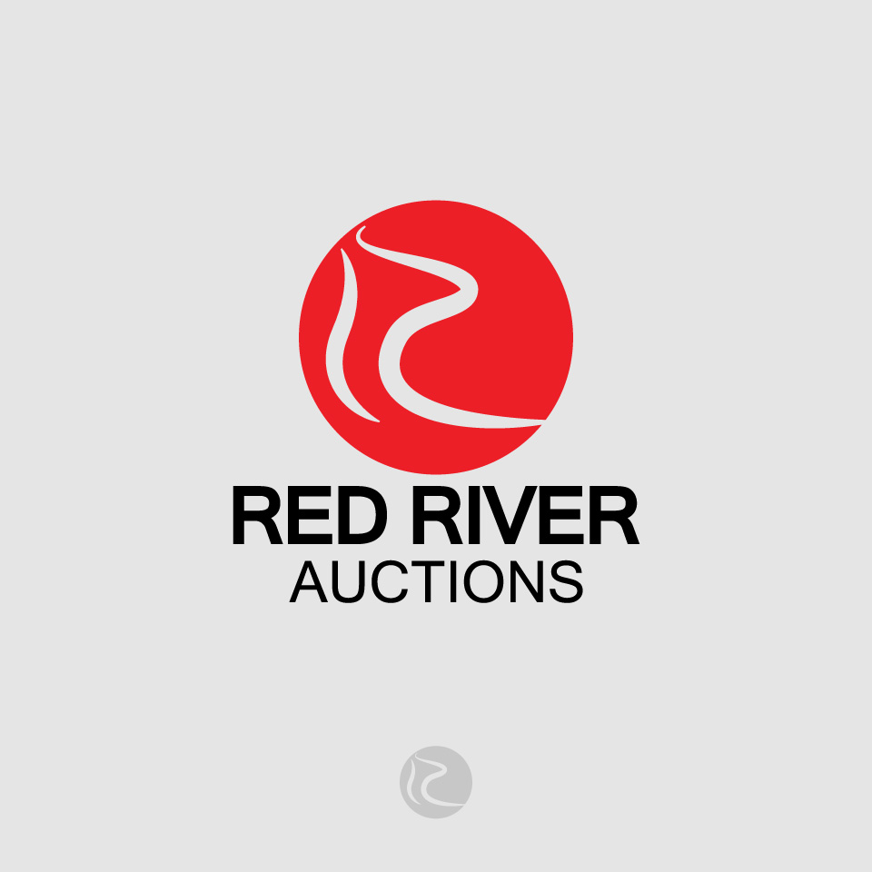 Logo Design by Doctor Graphics for Red River Auctions | Design #17595098