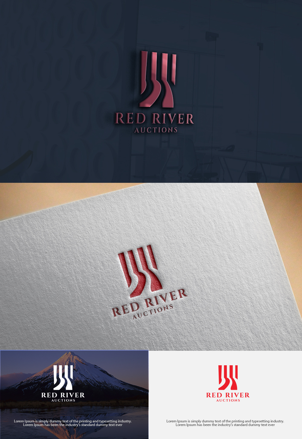 Logo Design by Art creation 2 for Red River Auctions | Design #17611300