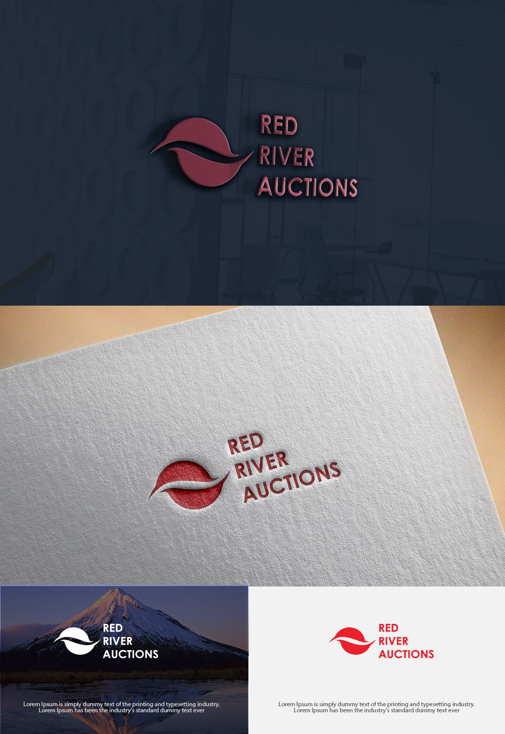 Logo Design by Art creation 2 for Red River Auctions | Design #17611301