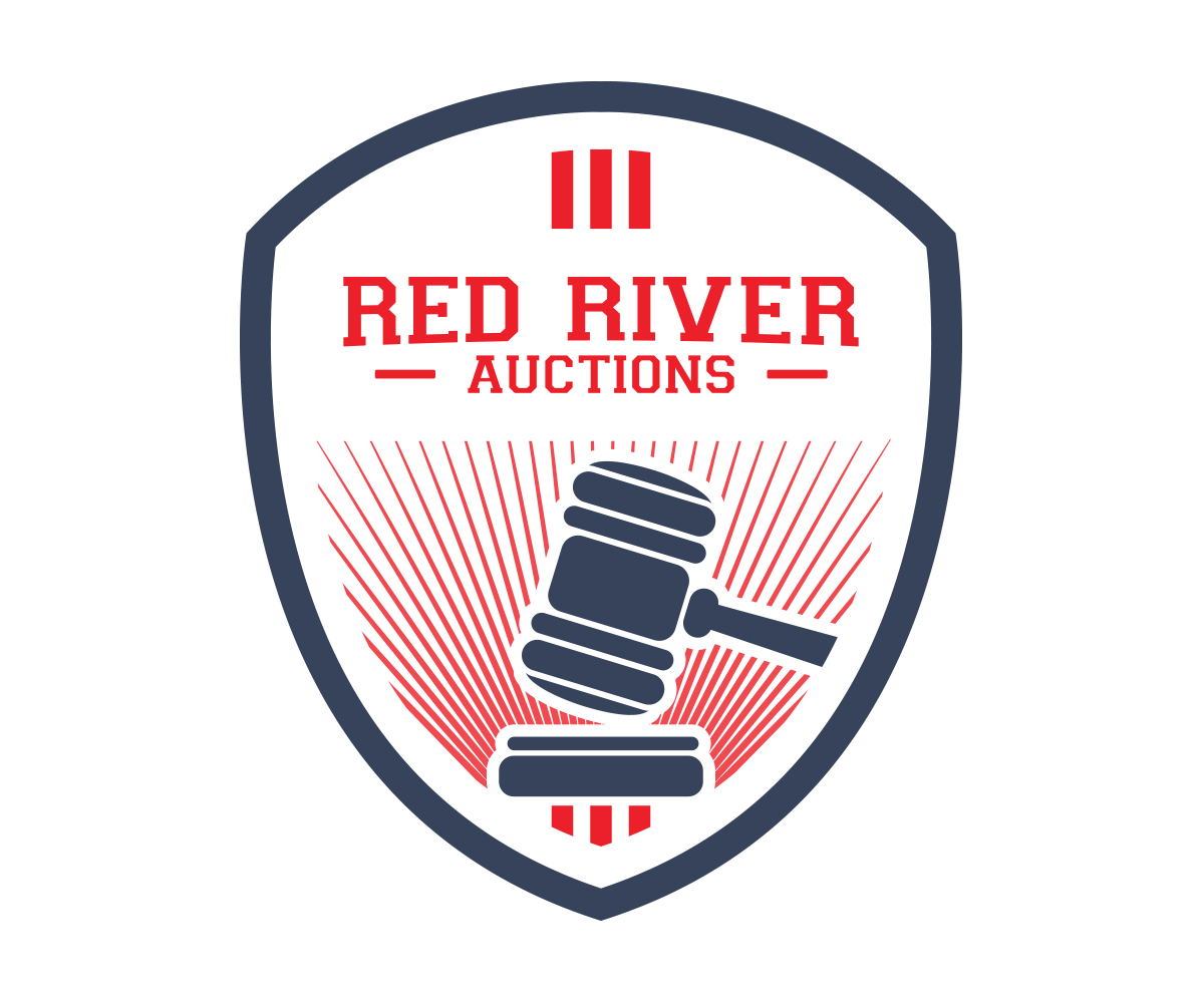 Logo Design by Akshay_Raghavan for Red River Auctions | Design #17611354
