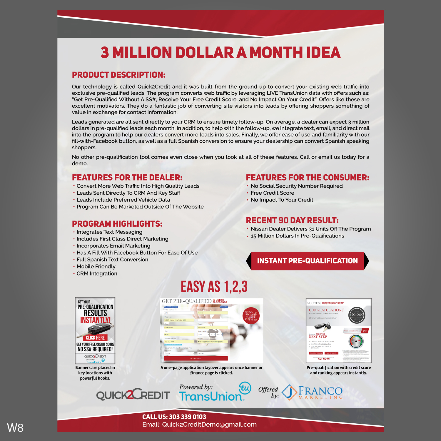 Flyer Design by Designanddevelopment for J Franco Marketing  | Design: #18085801