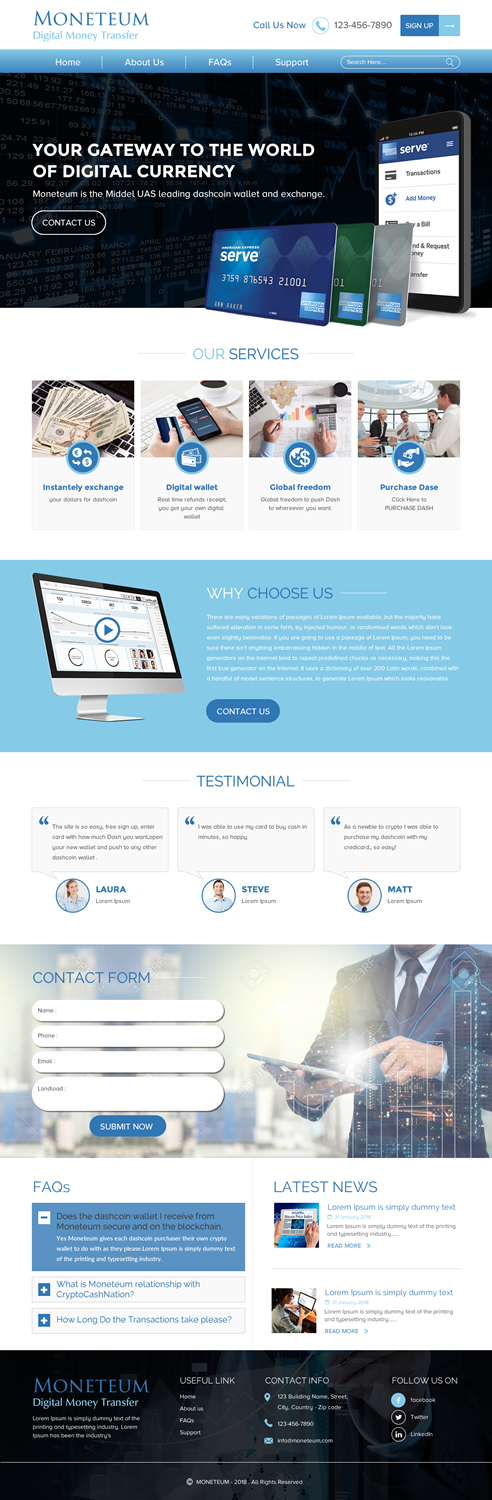 Web Design by rightway for CCN | Design #17637294