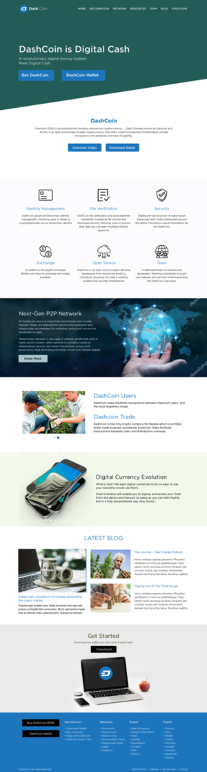 Moneteum is a financial services company which transacts by allowing clients to purchase Dashcoin (c | Diseño Web por CharaFathimalil