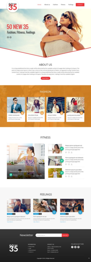 Wordpress Design by pb for this project | Design: #17635903