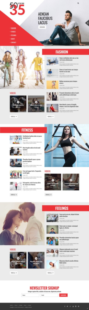 Wordpress Design by pb for this project | Design: #17635904