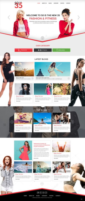 Wordpress Design by pb for this project | Design: #17649333