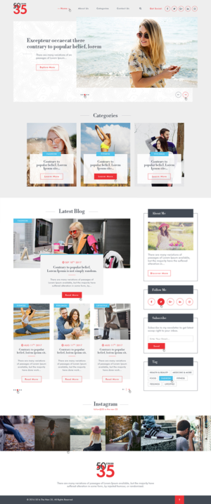 Design Wordpress par Ved Web Services pour ce projet | Design #17623570