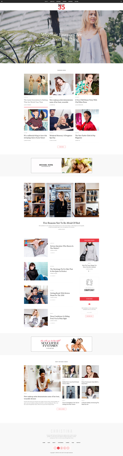 Wordpress Design by RS DESIGN for this project | Design: #17756937