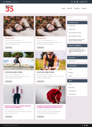 Lifestyle blog needs a website | Wordpress Design by CharaFathimalil