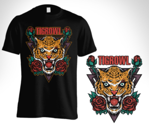 The coolest tiger t-shirt design  | T-Shirt-Design von Andi Yan