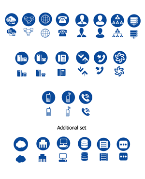 Additional Technology ICONS for Web project