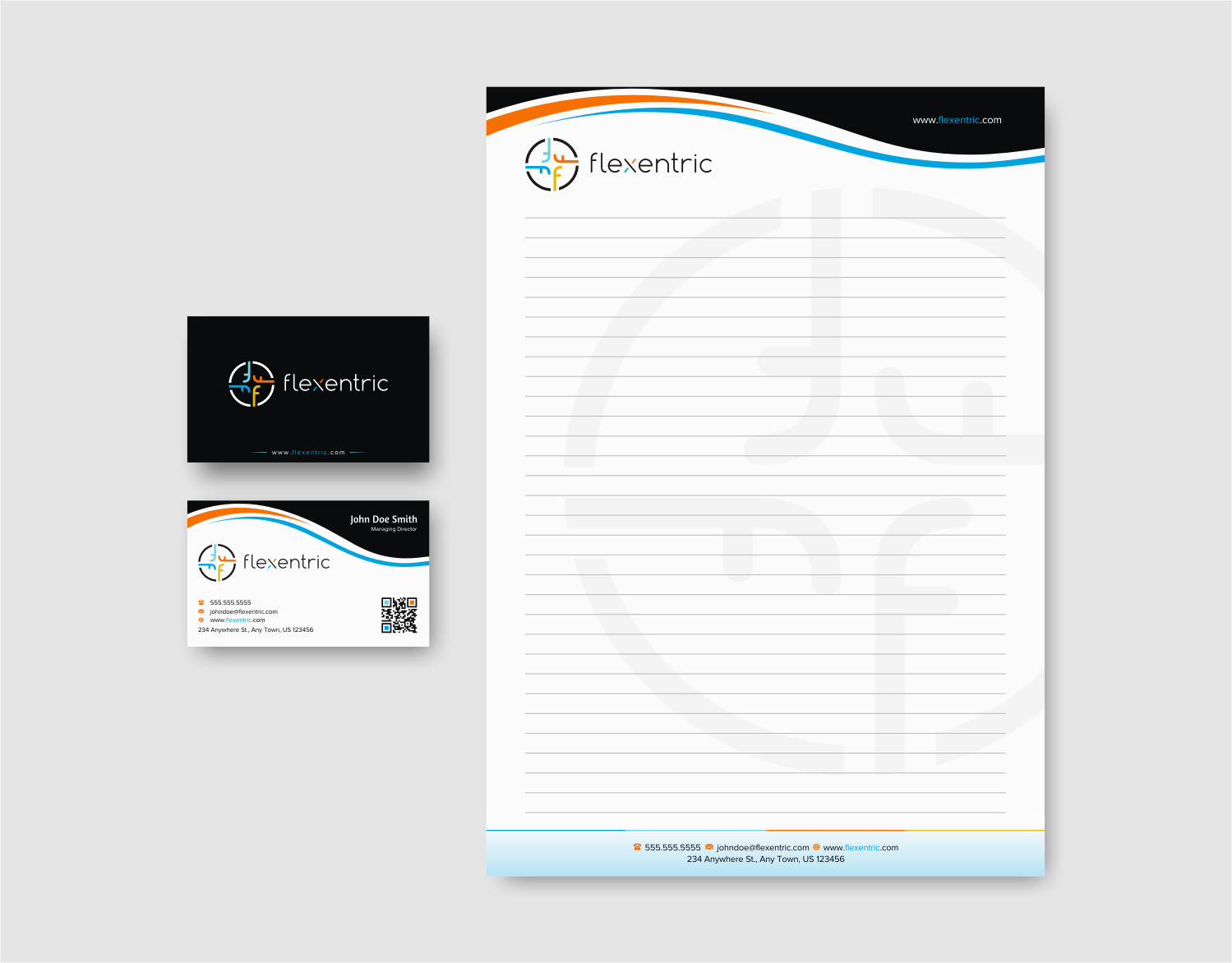 Stationery Design by INDIAN_Ashok for Flexentric Bvba | Design #17605595