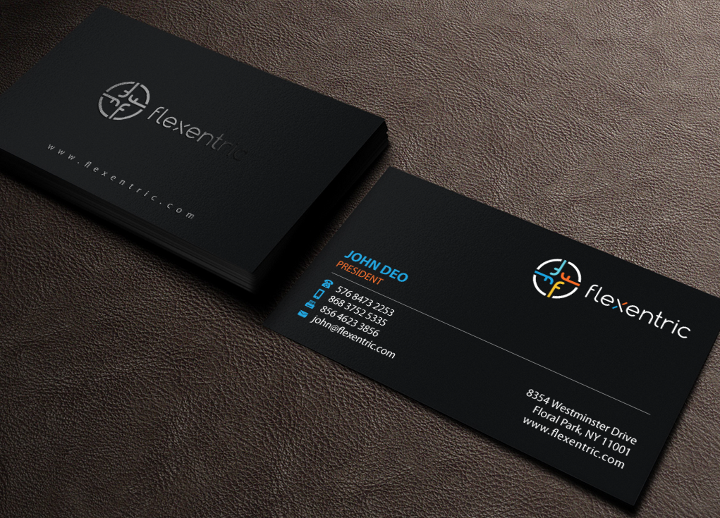 Stationery Design by Brand aid for Flexentric Bvba | Design #17616197