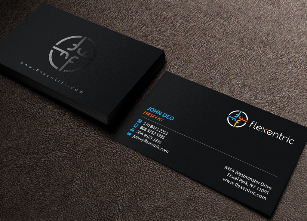 Schreibwaren-Design von Brand aid für Flexentric Bvba | Design #17616223