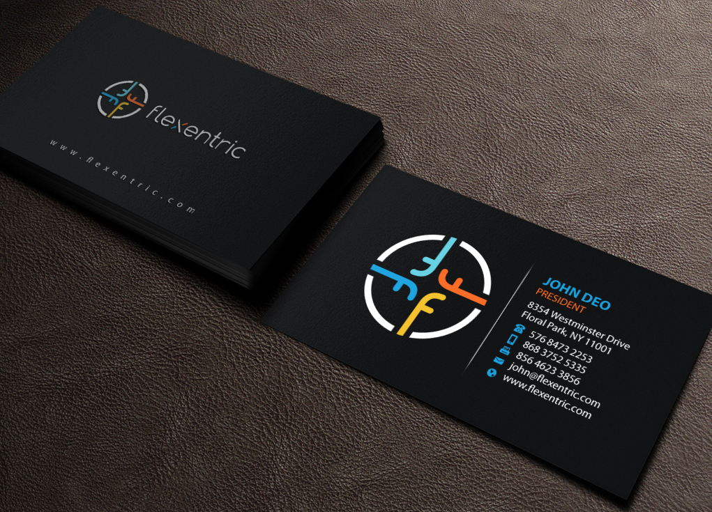 Stationery Design by Brand aid for Flexentric Bvba | Design #17616226