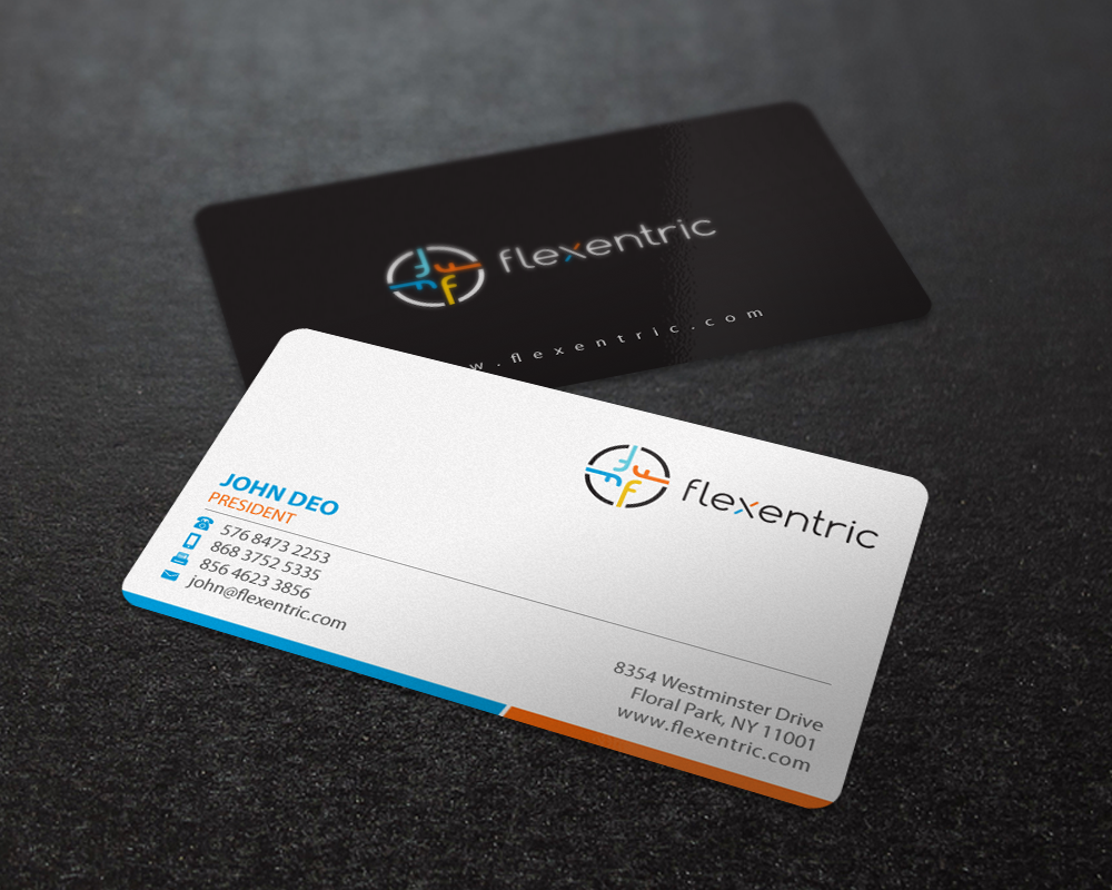 Schreibwaren-Design von Brand aid für Flexentric Bvba | Design #17616252