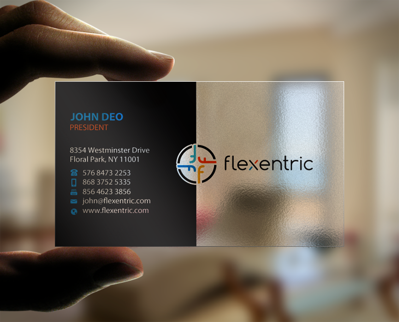 Stationery Design by Brand aid for Flexentric Bvba | Design #17616276