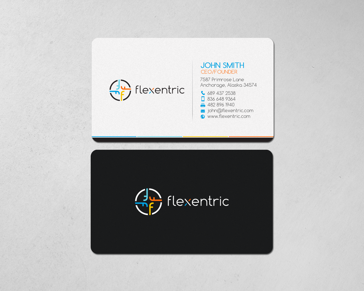 Stationery Design by chandrayaan.creative for Flexentric Bvba | Design #17615205