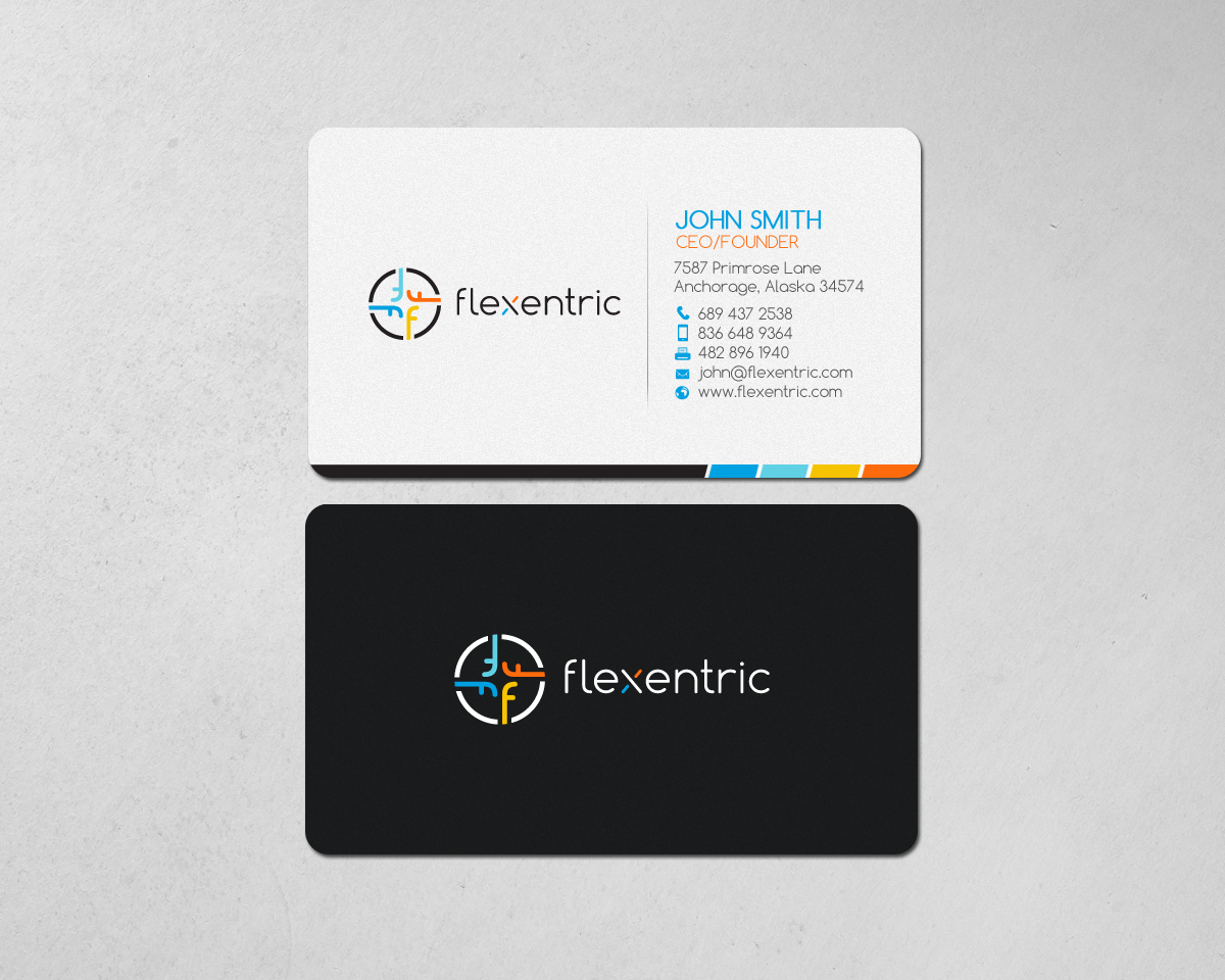Stationery Design by chandrayaan.creative for Flexentric Bvba | Design #17615206
