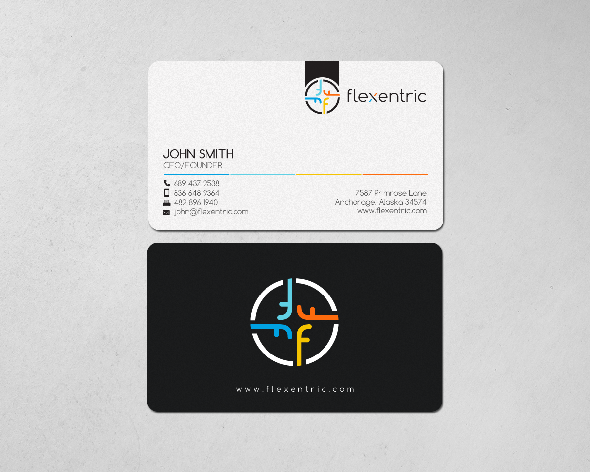 Stationery Design by chandrayaan.creative for Flexentric Bvba | Design #17615260