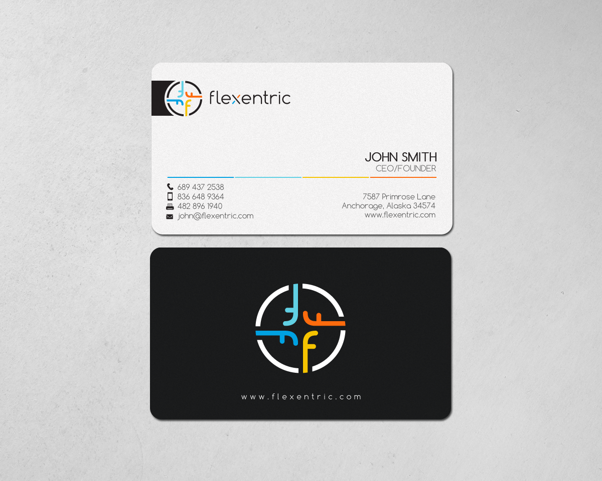 Stationery Design by chandrayaan.creative for Flexentric Bvba | Design #17615262