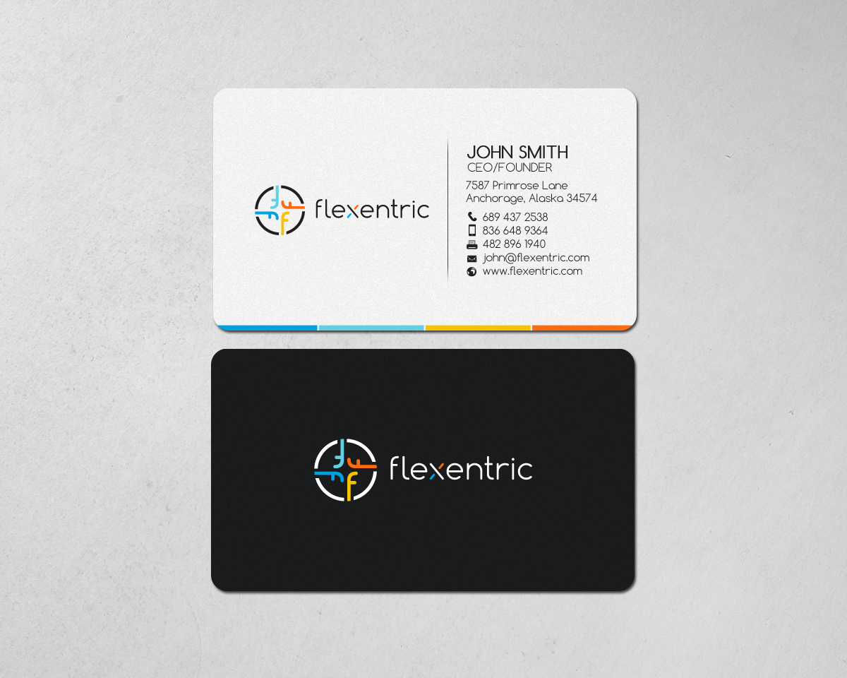 Stationery Design by chandrayaan.creative for Flexentric Bvba | Design #17615263