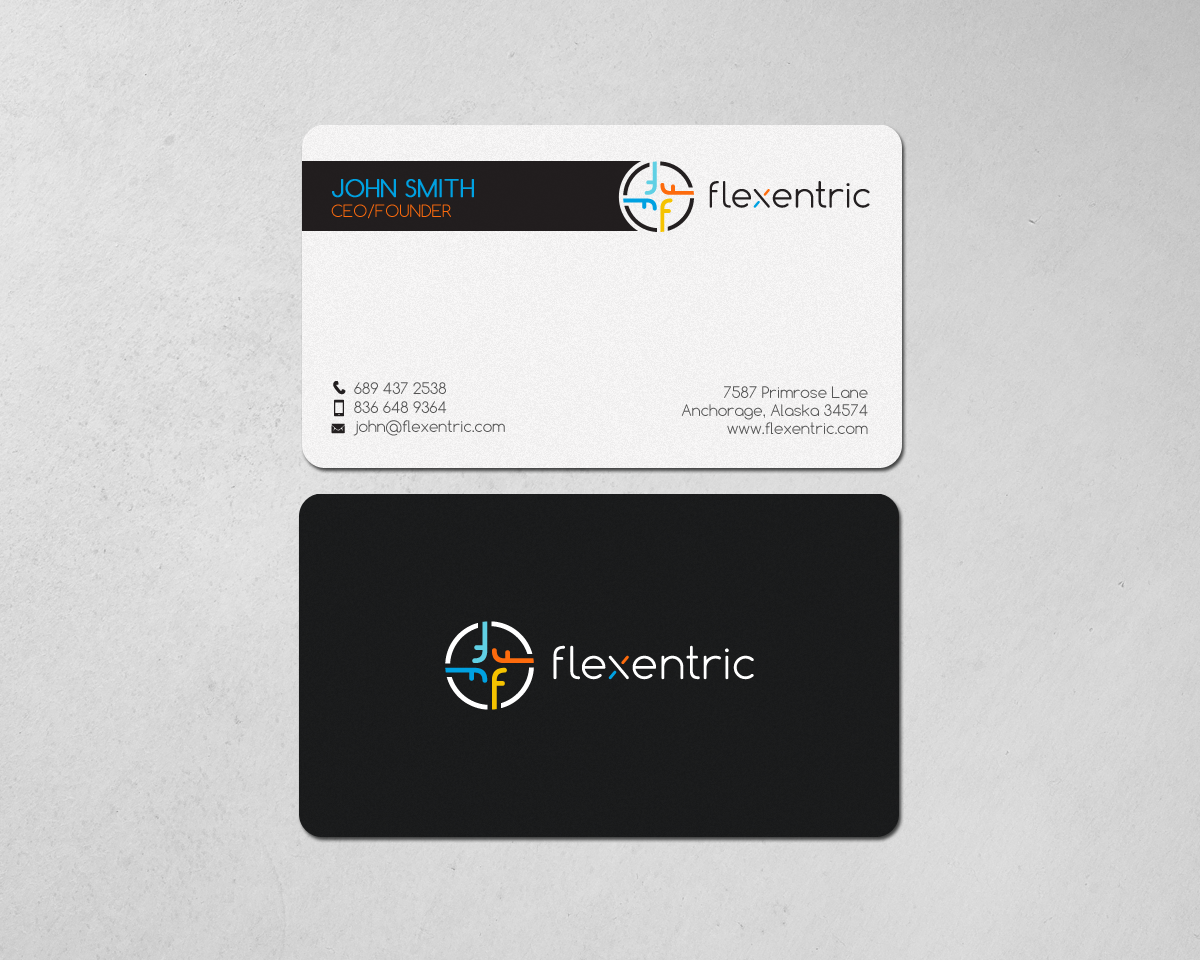 Stationery Design by chandrayaan.creative for Flexentric Bvba | Design #17615314
