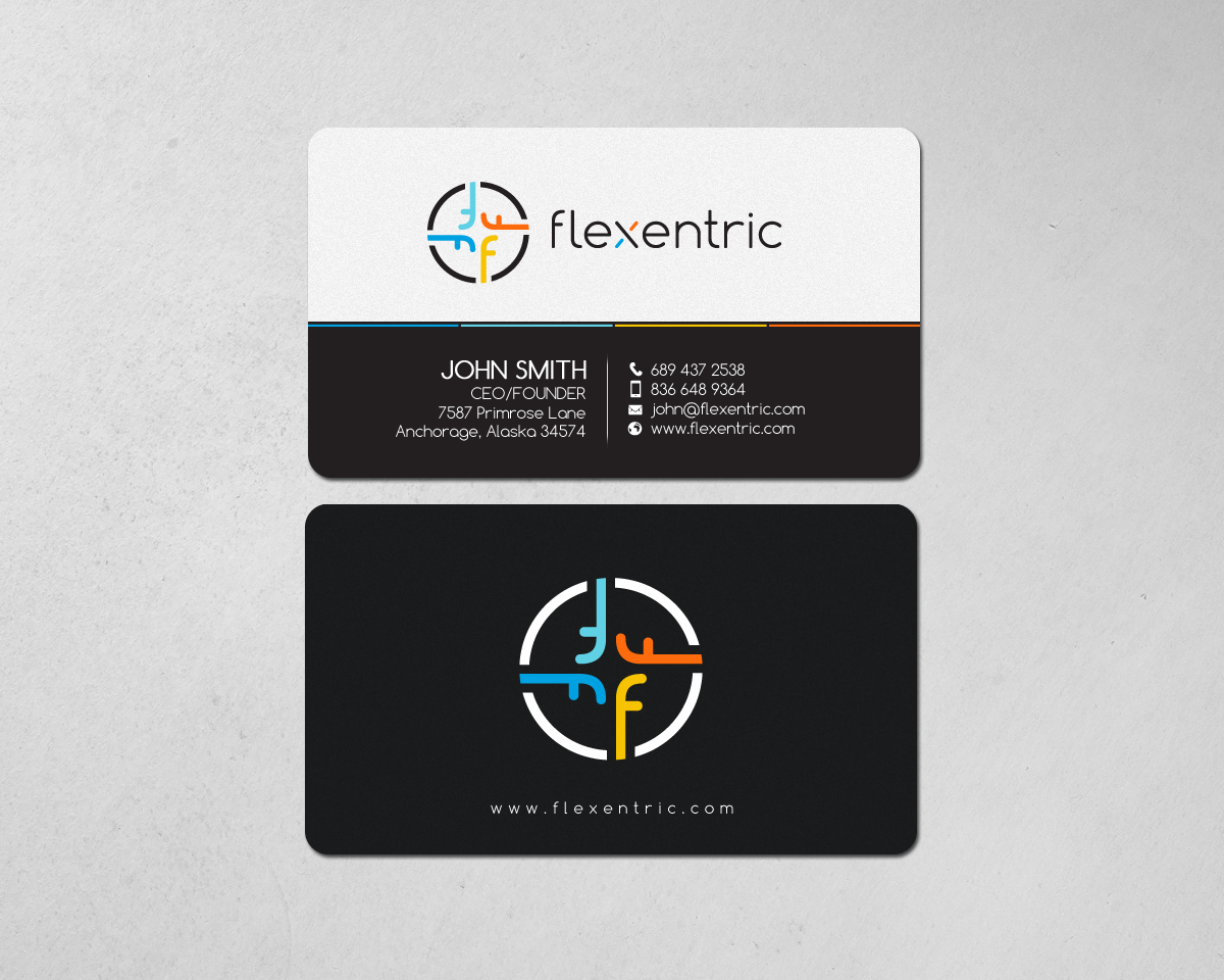 Stationery Design by chandrayaan.creative for Flexentric Bvba | Design #17615316