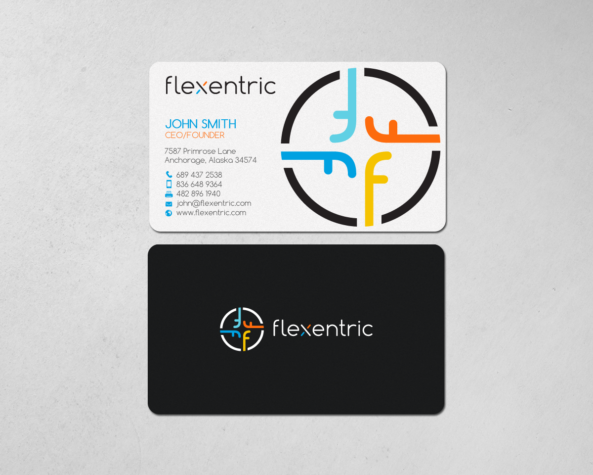 Stationery Design by chandrayaan.creative for Flexentric Bvba | Design #17615359