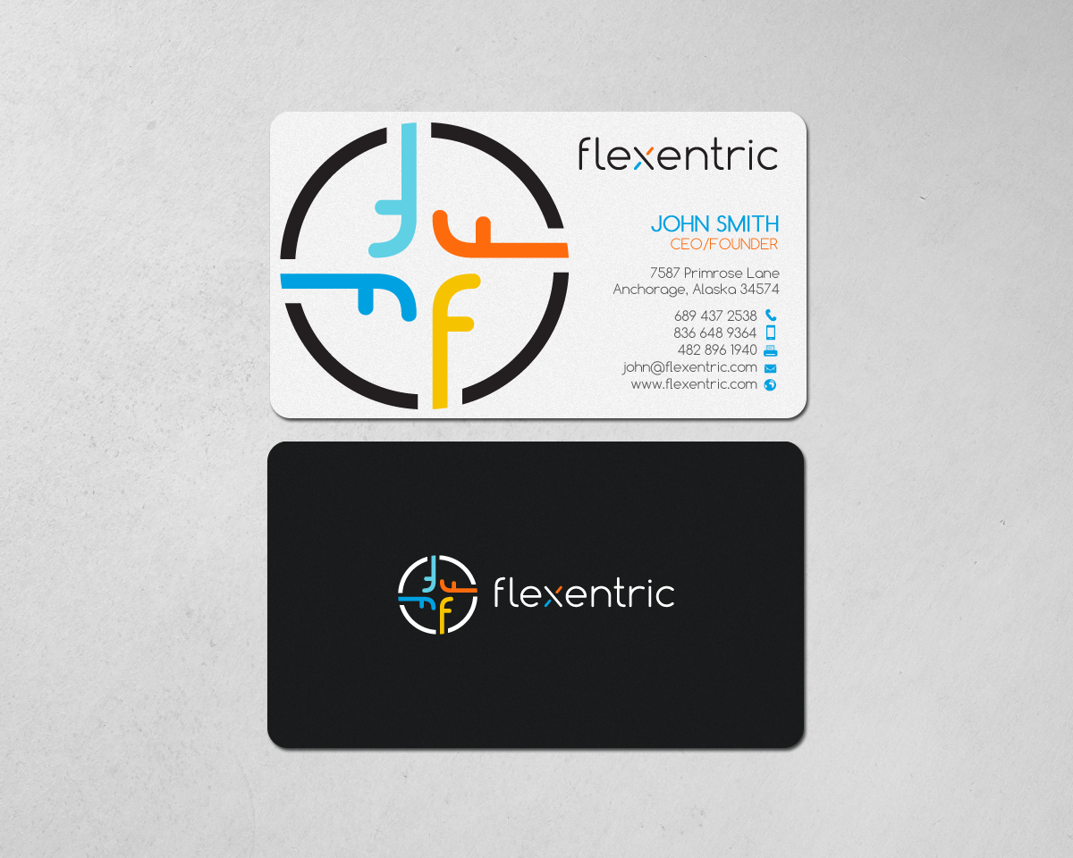 Stationery Design by chandrayaan.creative for Flexentric Bvba | Design #17615360