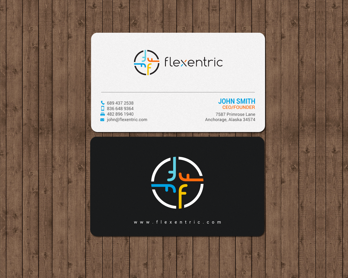 Stationery Design by chandrayaan.creative for Flexentric Bvba | Design #17617836