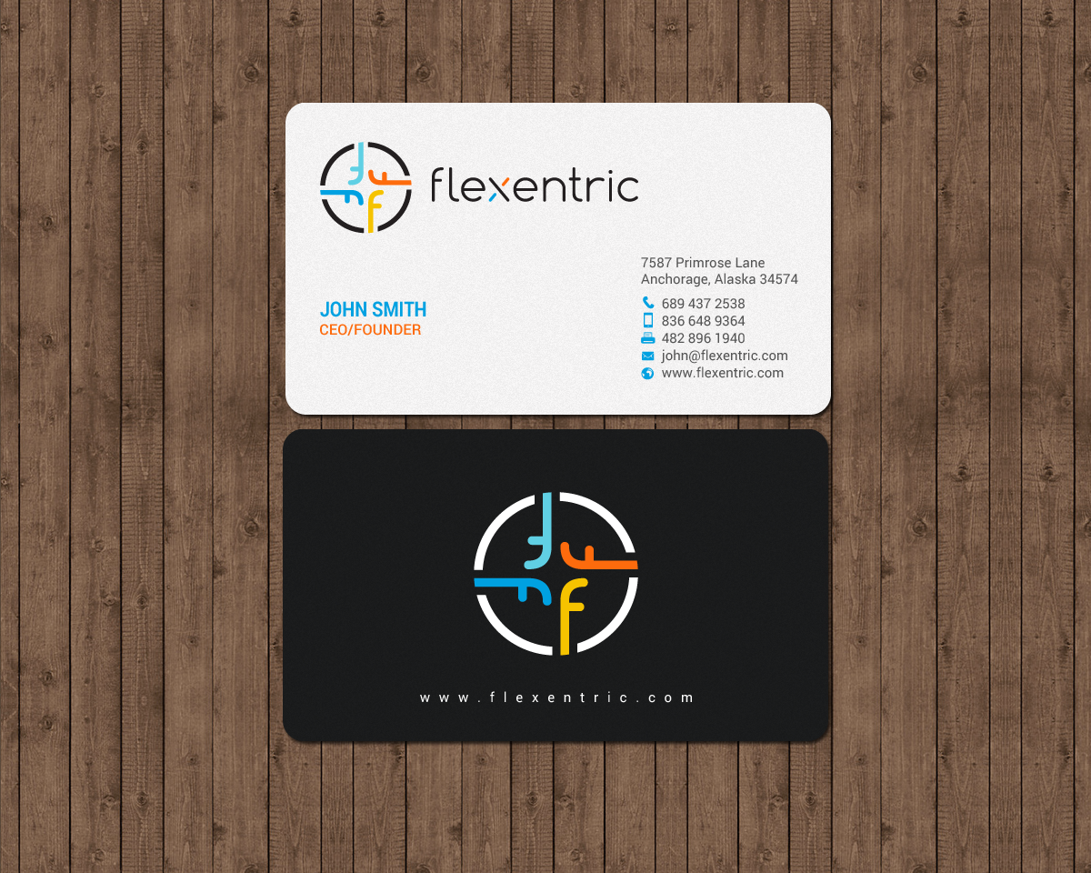 Diseño de Papelería por chandrayaan.creative para Flexentric Bvba | Diseño #17617901