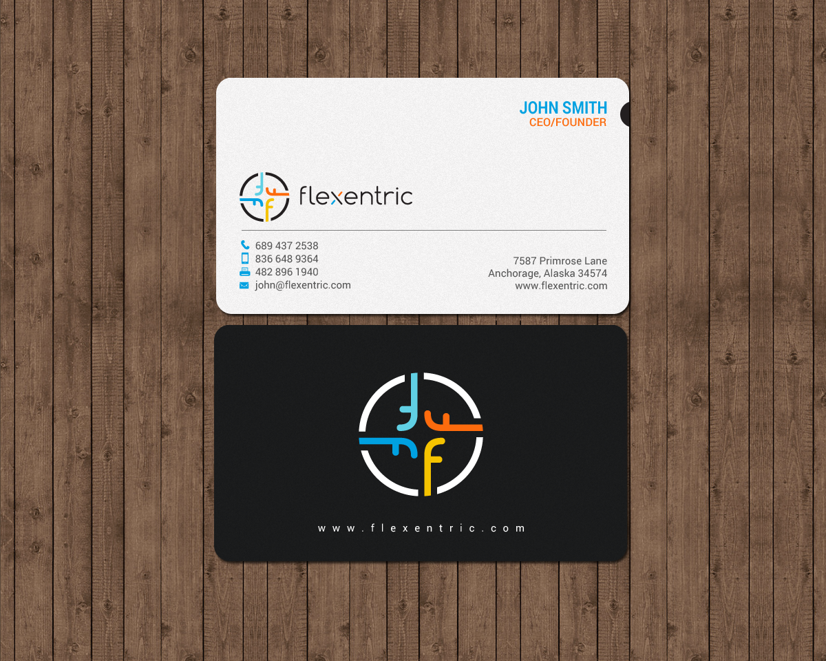 Stationery Design by chandrayaan.creative for Flexentric Bvba | Design #17617902